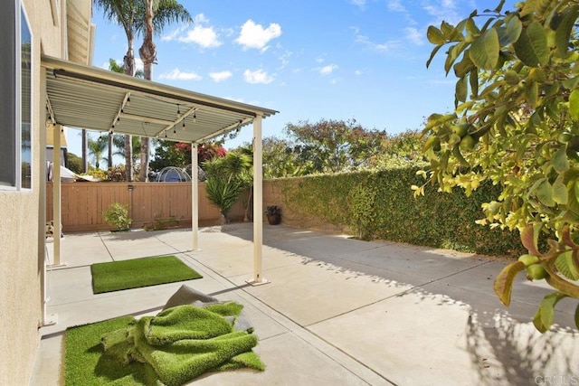 view of patio / terrace