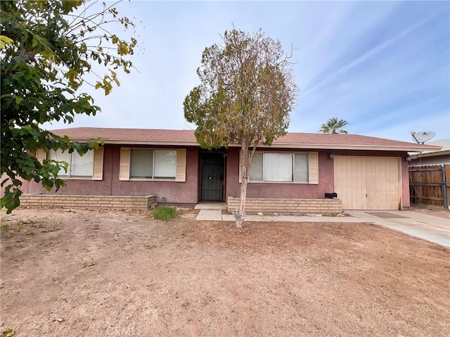 view of ranch-style home