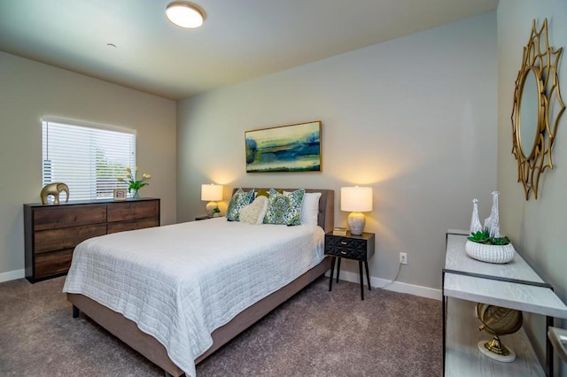 bedroom featuring carpet flooring