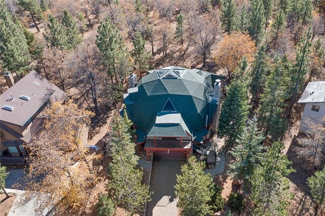 160 Yosemite Dr, Big Bear City, CA 92314 - view from above of property