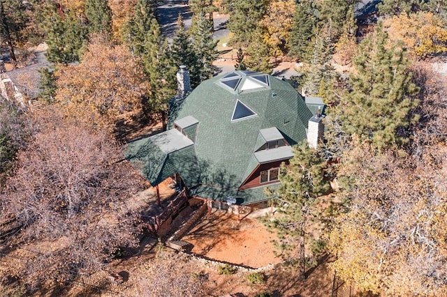 160 Yosemite Dr, Big Bear City, CA 92314 - view from above of property