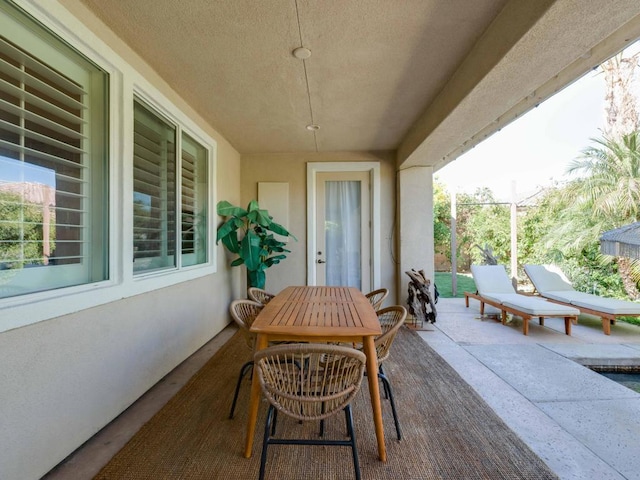 view of patio