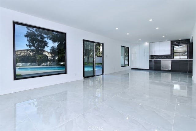 view of unfurnished living room