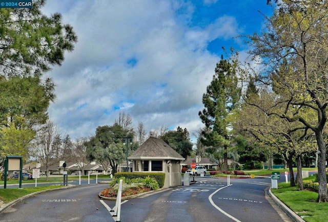 view of road