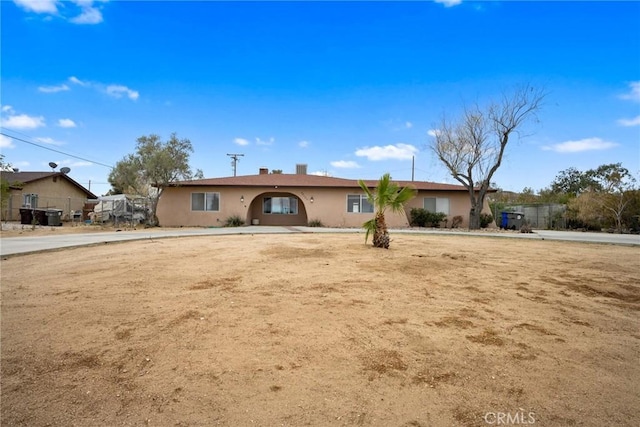 view of ranch-style house