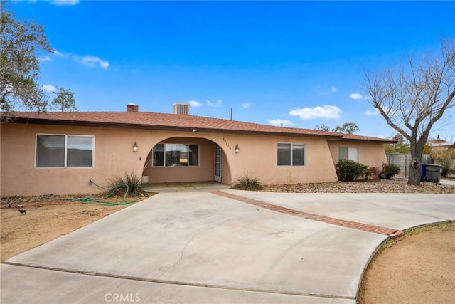 view of ranch-style house