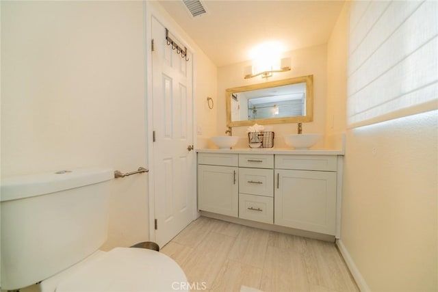 1181 Voltaire Dr, Lake Arrowhead, CA 92352 - bathroom with toilet and double vanity