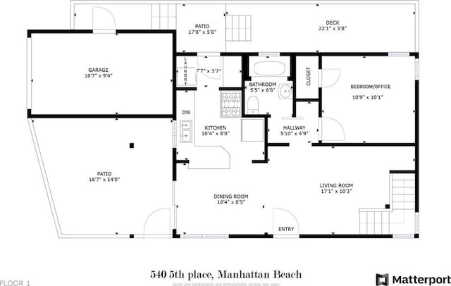 view of layout