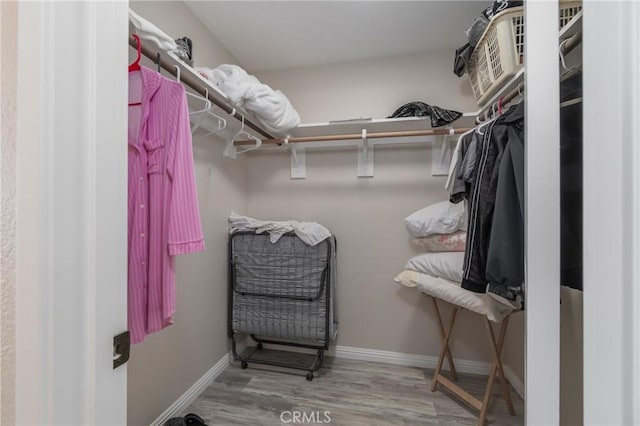 10 Royale Ave Unit 23B, Lakeport, CA 95453 - walk in closet with wood finished floors