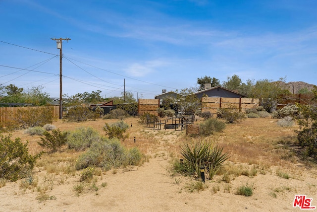 view of yard