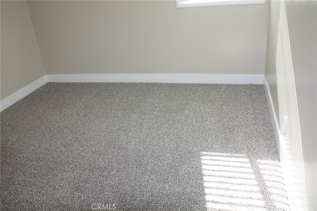 interior space with carpet flooring