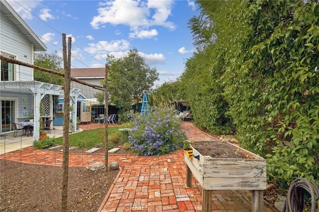 exterior space featuring a patio area