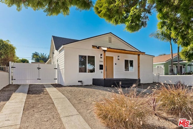 view of bungalow-style house