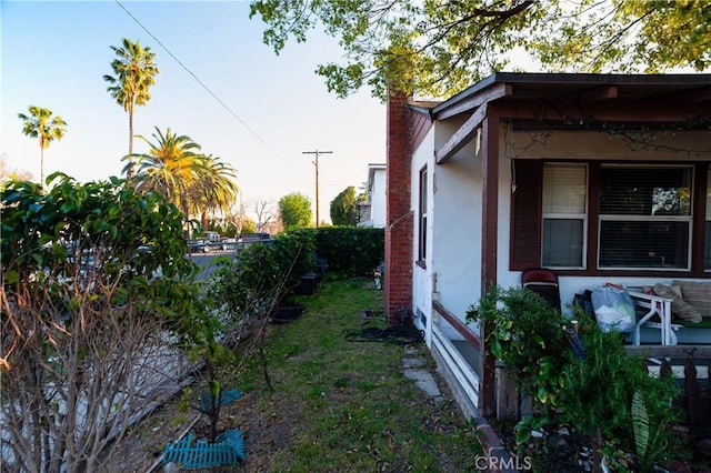 view of side of home