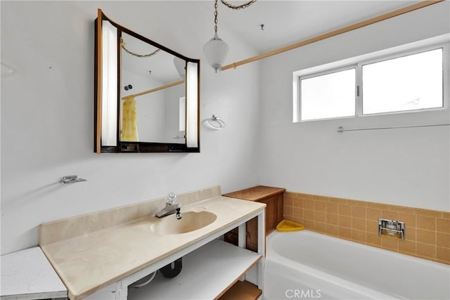 32222 Richard St, Lucerne Valley, CA 92356 - bathroom with a garden tub and vanity