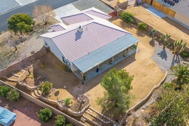 8550 Condalia Ave, Yucca Valley, CA 92284 - view from above of property