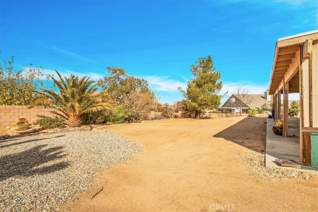 8550 Condalia Ave, Yucca Valley, CA 92284 - view of yard featuring a gazebo and a patio