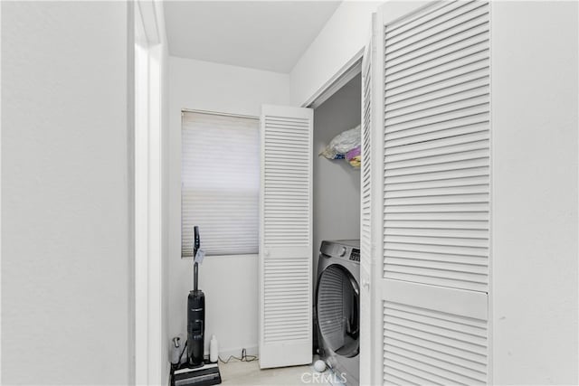 laundry room featuring washer / clothes dryer