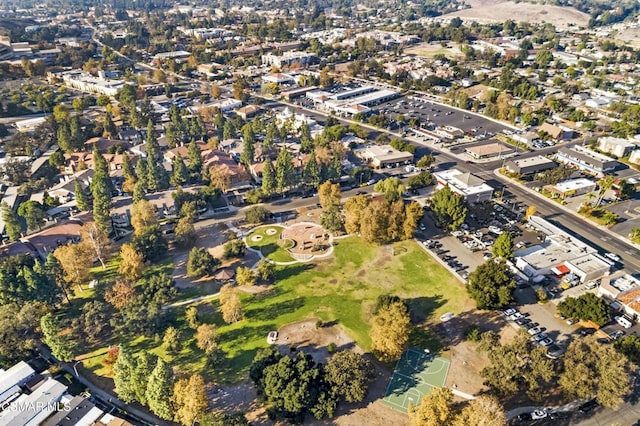 aerial view