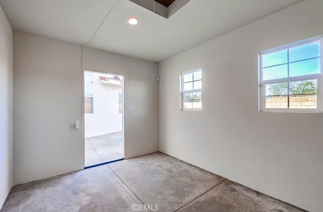 view of empty room
