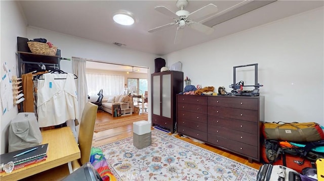 2049 Argyle Ave, Los Angeles, CA 90068 - bedroom with wood finished floors