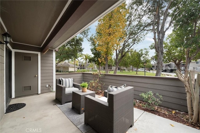 19106 Alamo Ln Unit 169, Yorba Linda, CA 92886 - view of patio / terrace with a residential view