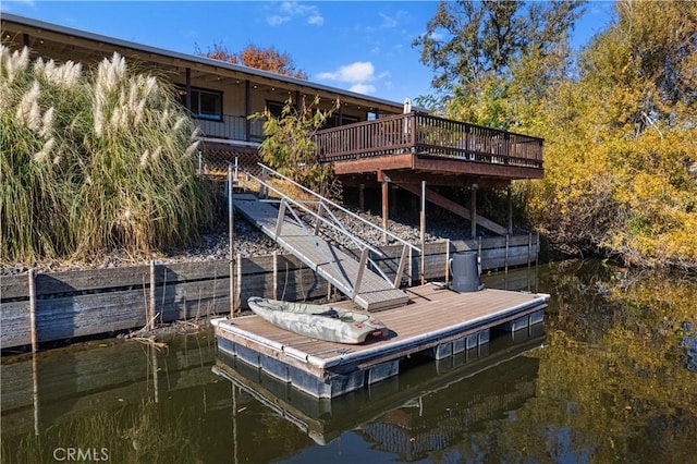 12755 Blue Heron Ct, Clearlake Oaks, CA 95423 - dock area with a water view