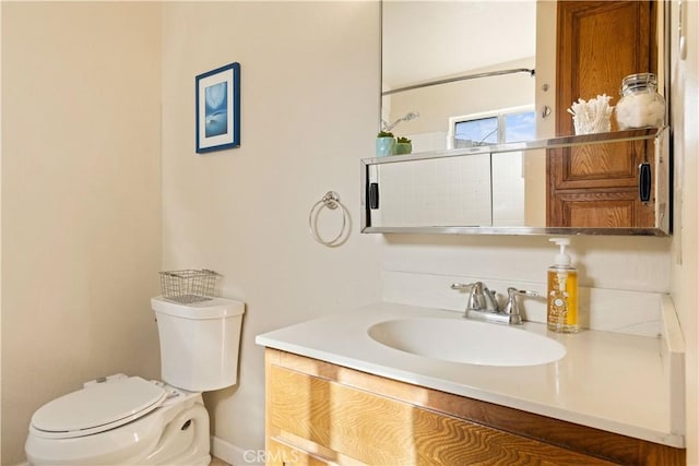 12755 Blue Heron Ct, Clearlake Oaks, CA 95423 - bathroom featuring vanity and toilet