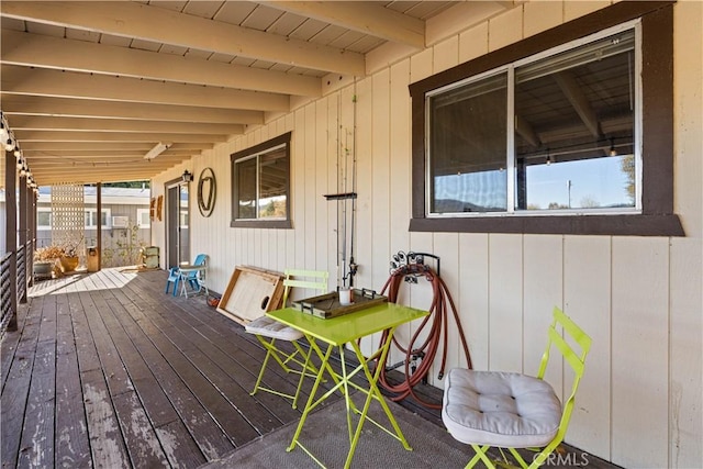 12755 Blue Heron Ct, Clearlake Oaks, CA 95423 - view of wooden terrace