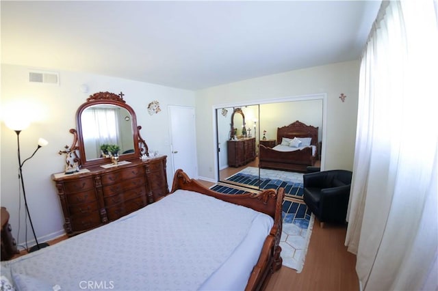 17053 Roscoe Blvd Unit 1, Northridge, CA 91325 - bedroom with wood finished floors and a closet