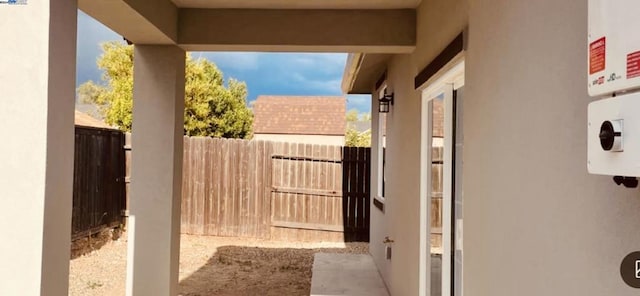 view of patio