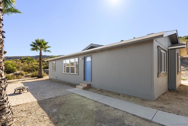 exterior space featuring a patio