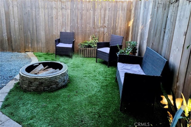 exterior space featuring carpet flooring and wood walls