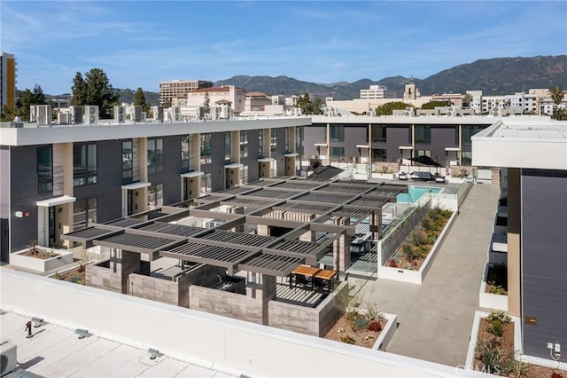 380 Cordova St Unit 403, Pasadena, CA 91101 - exterior space with a mountain view