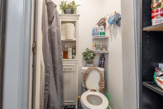 bathroom with toilet