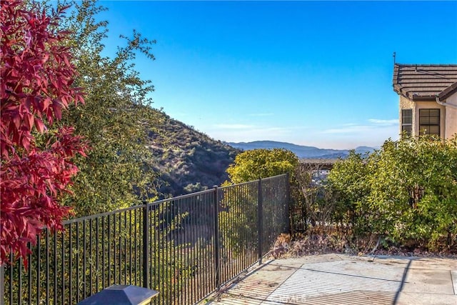 property view of mountains