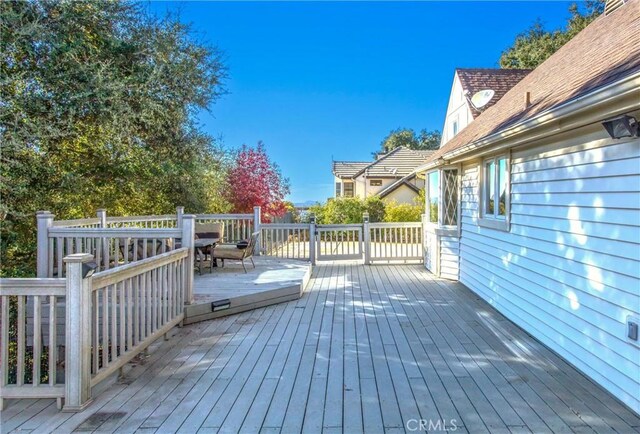 view of deck