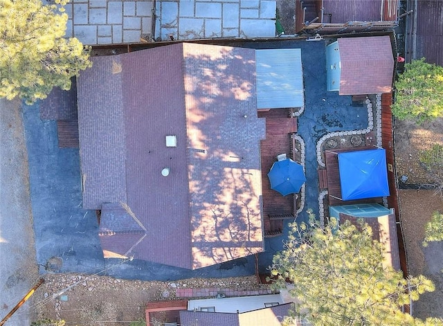 drone / aerial view