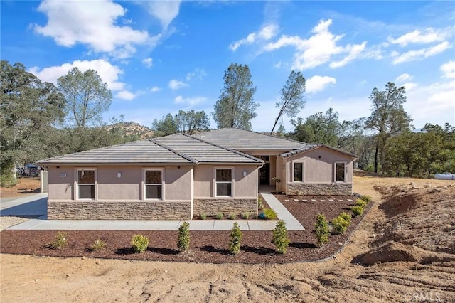 view of rear view of property