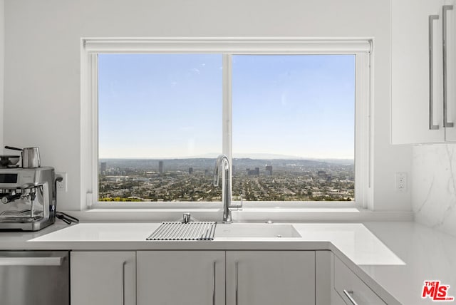 kitchen featuring sink and stainless steel dishwasher