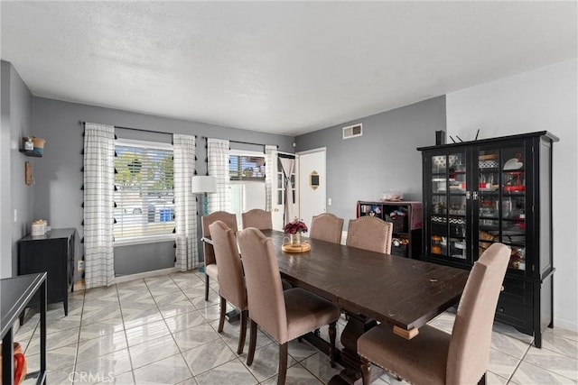 view of dining area