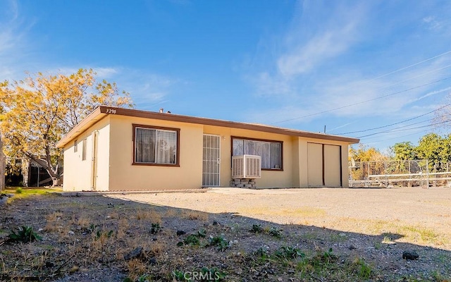 view of rear view of property