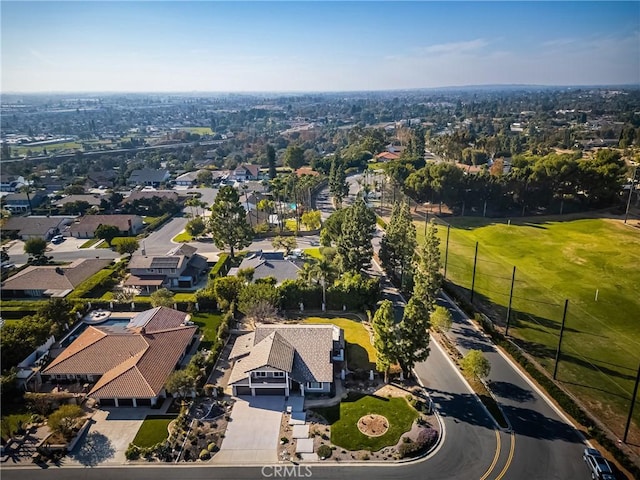 aerial view