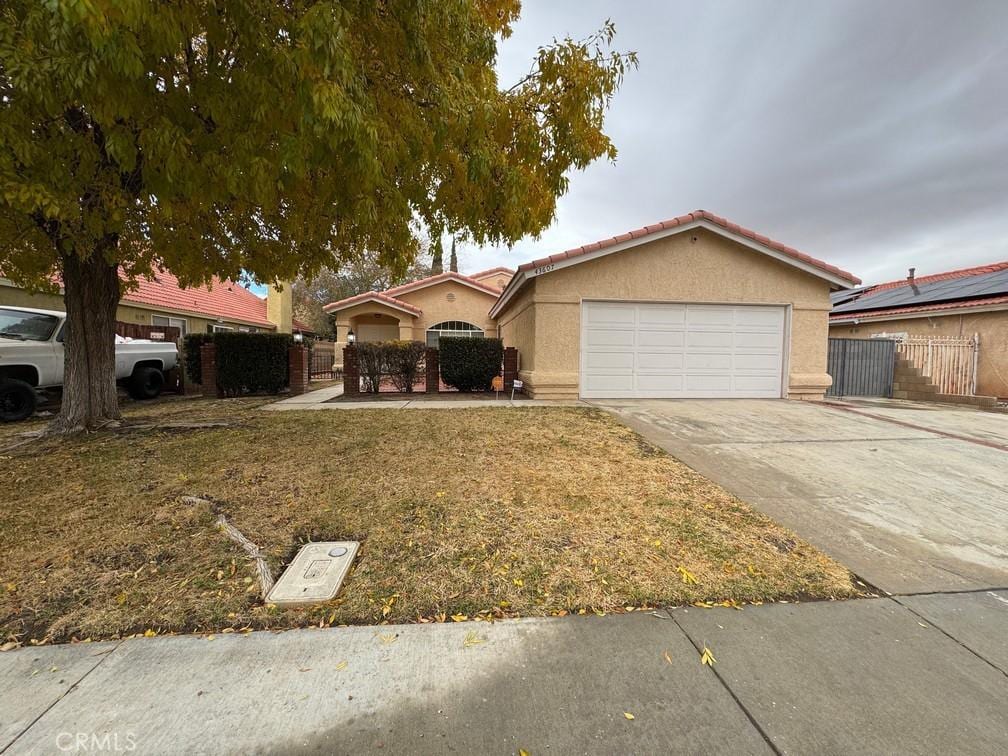 ranch-style house with a garage