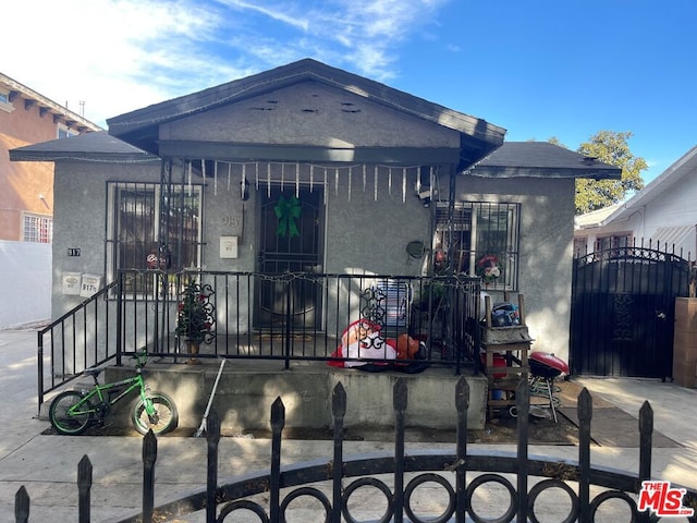 view of rear view of house