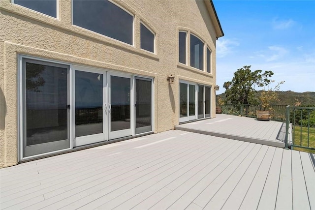 15223 Ledgewood Dr, Redding, CA 96001 - view of wooden deck