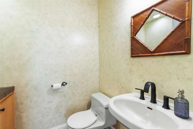 15223 Ledgewood Dr, Redding, CA 96001 - half bath with a sink and toilet