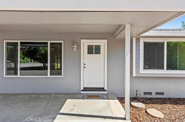 1954 Durham Dayton, Durham, CA 95938 - property entrance featuring stucco siding and crawl space