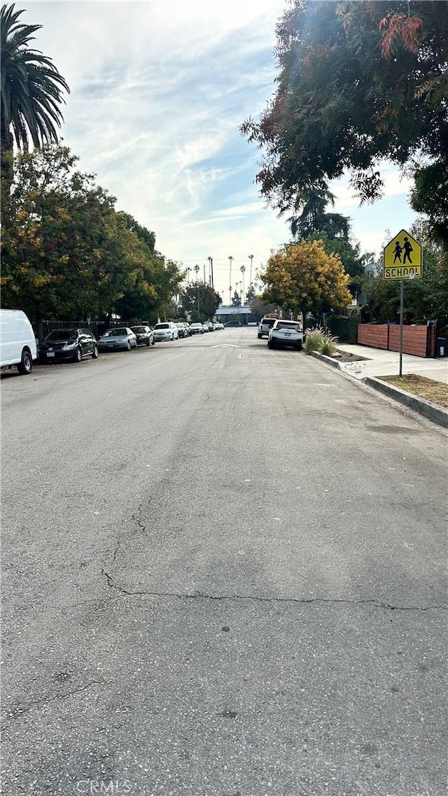 view of street