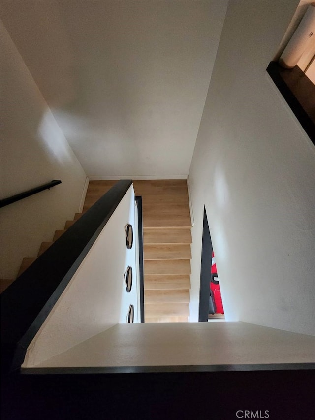 view of staircase